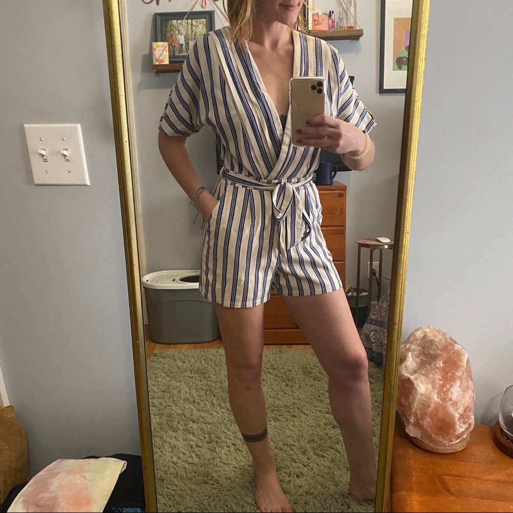 Striped Romper